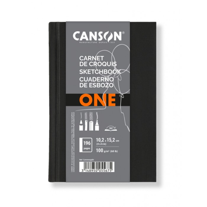 Tekenboek Canson Art Dummy 102x152mm 100gr 100 vel