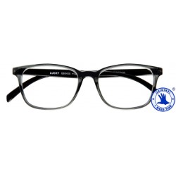 Leesbril I Need You +1.00 dpt Lucky grijs-zwart