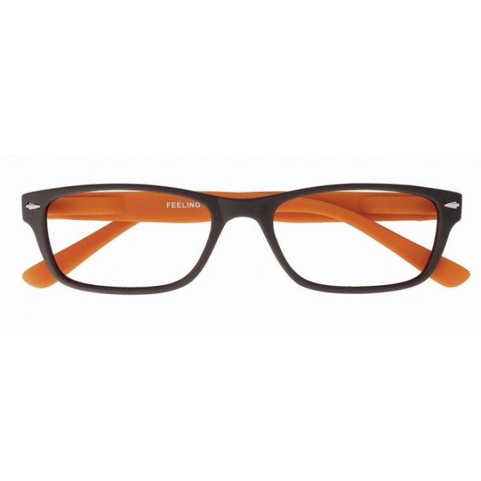 Leesbril I Need You +2.50 dpt Feeling bruin-oranje
