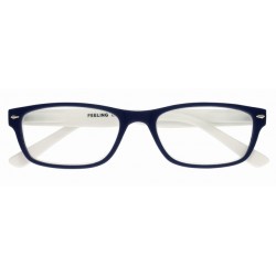Leesbril I Need You +2.50 dpt Feeling blauw-wit