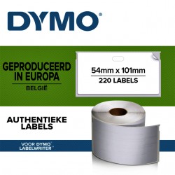 Etiket Dymo 99014 labelwriter 54x101mm adreslabel badge 220stuks