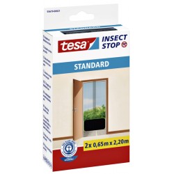 Insectenhor Tesa 55679 voor deuren 2x0,65x2,2m zwart