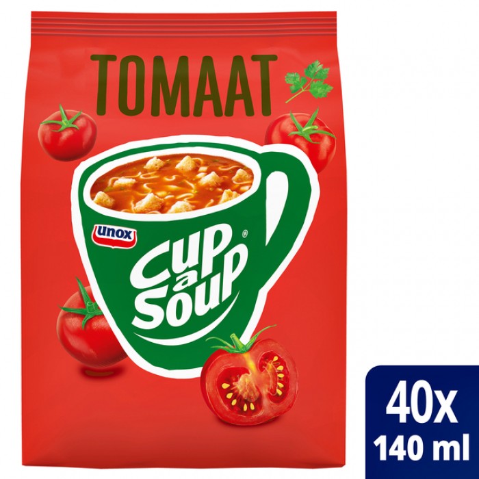 Cup-a-Soup Unox machinezak tomaat 140ml