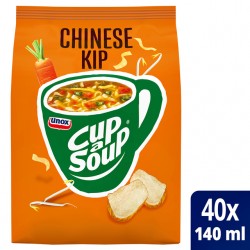 Cup-a-soup machinezak Chinese kip met 40 porties
