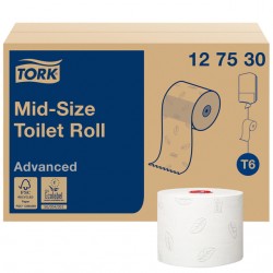 Toiletpapier Tork T6 127530 Advanced 2laags 100m 27rollen