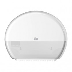 Dispenser Tork T2 555000 mini jumbo toiletpapierdispenser wit