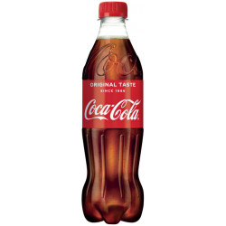 Frisdrank Coca Cola regular PET 0.50l