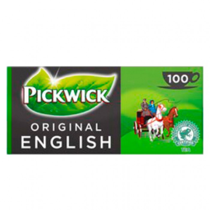 Thee Pickwick engelse melange 100x4gr zonder envelop