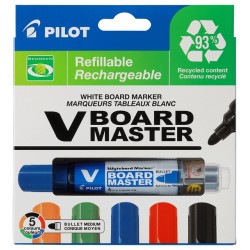 Whiteboardmarker PILOT Begreen rond medium assorti 5 stuks