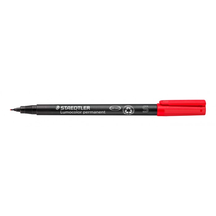 Viltstift Staedtler Lumocolor 313 permanent S rood