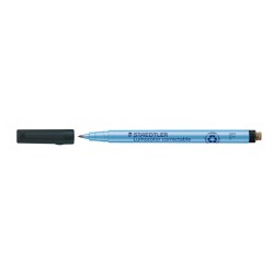 Viltstift Staedtler Lumocolor 305 non permanent correctable F zwart