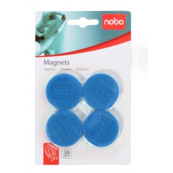 Magneet Nobo 38mm 800gr blauw