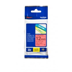 Labeltape Brother P-touch TZe-431 standaard 12mm zwart op rood