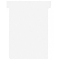 Planbord T-kaart Nobo nr 3 80mm wit