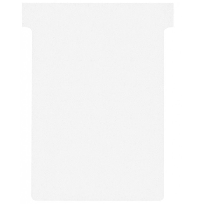 Planbord T-kaart Nobo nr 3 80mm wit