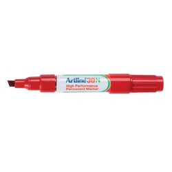 Viltstift Artline 30 schuin 2-5mm rood