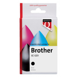 Inktcartridge Quantore Brother LC-123 zwart