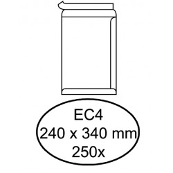 Envelop Quantore akte EC4 240x340mm zelfklevend wit 250stuks