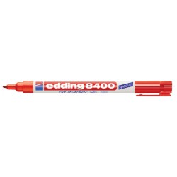 Cd marker edding 8400 rond rood 0.5-1.0mm