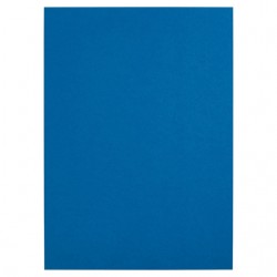 Voorblad GBC A4 lederlook met venster blauw 50 stuks
