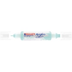 Acrylmarker edding e-5400 3D double liner pastel blauw