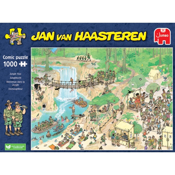 Puzzel Jan van Haasteren Jungletocht 1000st