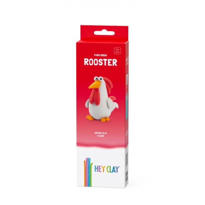 Klei Hey Clay Rooster 3 potjes