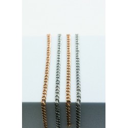 Brillenketting I Need You assorti goud en zilver 4 stuks