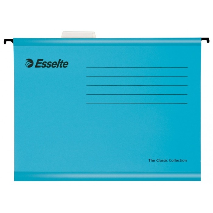 Hangmap Esselte Classic folio V-bodem 382x240mm blauw