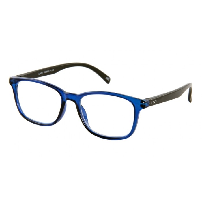 Leesbril I Need You +2.00 dpt Lucky blauw-zwart