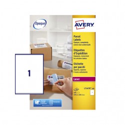 Etiket Avery L7167B-100 199.6x289.1mm blockout 100stuks