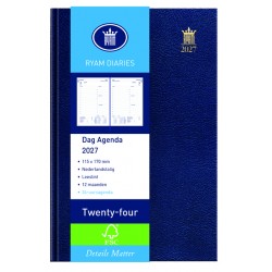 Agenda 2027 Ryam Twenty-four Mundior 1dag/1pagina blauw