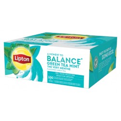 Thee Lipton Balance green tea mint 100x1.5gr