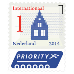 Postzegel Internationaal Echt Hollands 50 stuks