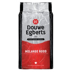 Koffie Douwe Egberts standaardmaling Roodmerk 1000gr