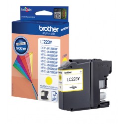 Inktcartridge Brother LC-223Y geel