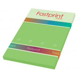 Kopieerpapier Fastprint A4 80gr helgroen 100vel