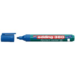 Viltstift edding 380 flipover rond blauw 1.5-3mm