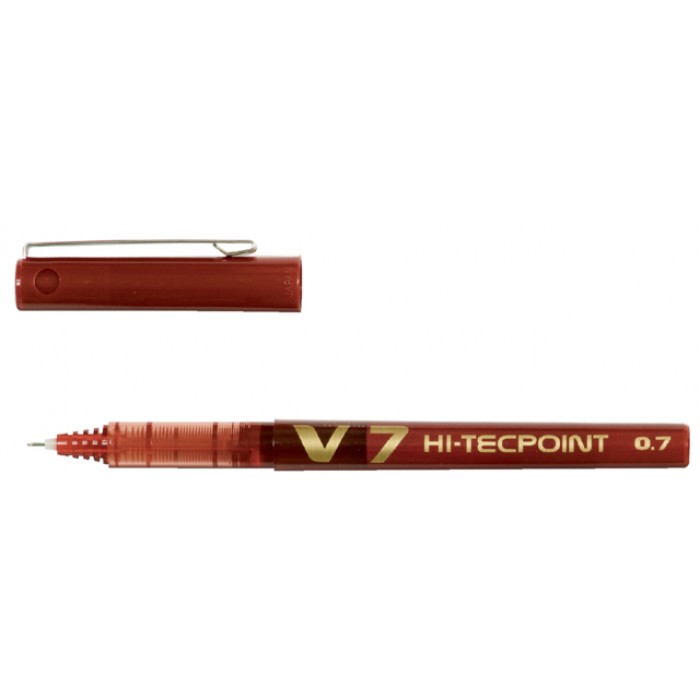 Rollerpen PILOT Hi-Tecpoint V7 medium rood