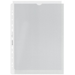 Showtas Leitz Premium links open 0.13mm PP A4 transparant 100 stuks