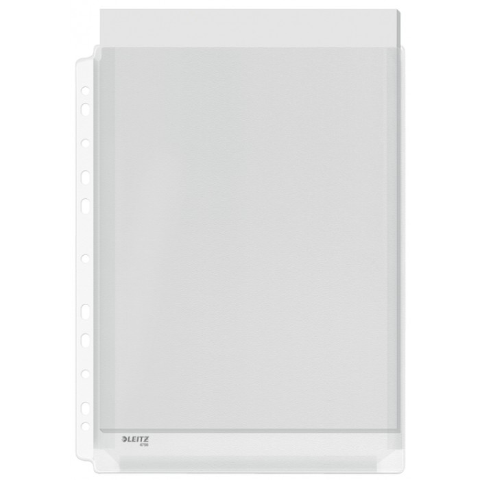 Showtas Leitz Premium copy safe 0.17mm PVC Expansievouw glashelder 10 stuks