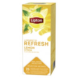 Thee Lipton Refresh lemon 25x1.5gr