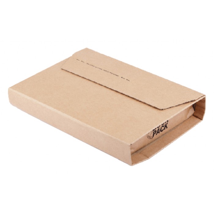 Wikkelverpakking CleverPack ringband zelfklevend bruin pak à 25 stuks