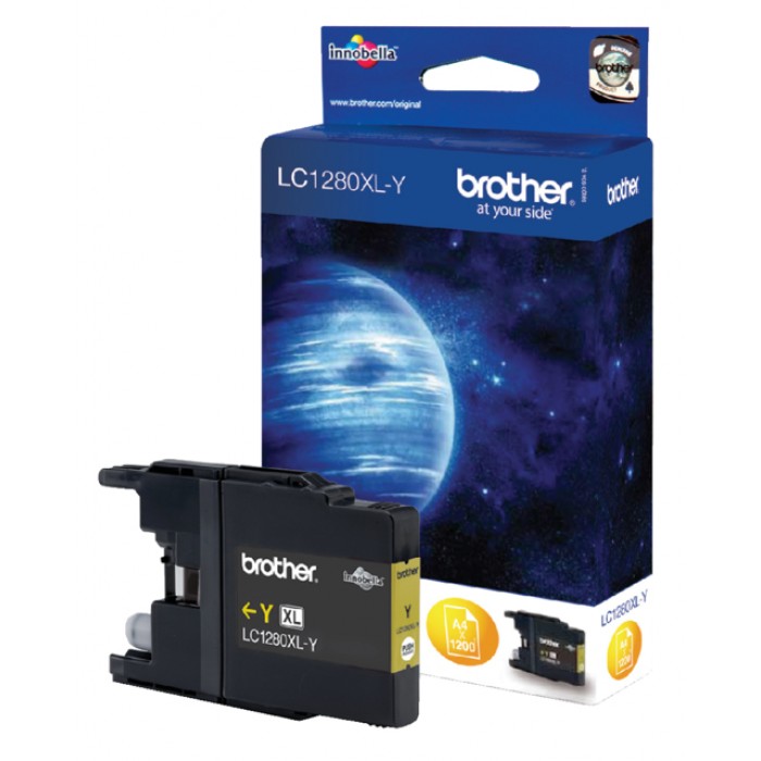 Inktcartridge Brother LC-1280XLY geel
