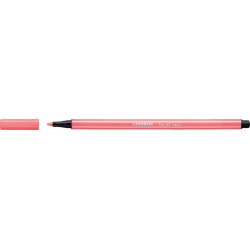 Viltstift STABILO Pen 68/040 medium neon rood