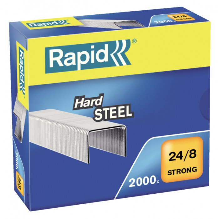 Nieten Rapid 24/8 staal strong 2000 stuks