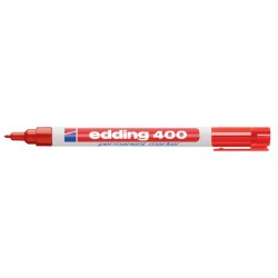 Viltstift edding 400 rond rood 1mm