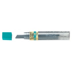 Potloodstift Pentel 0.7mm 2B zwart koker à 12 stuks