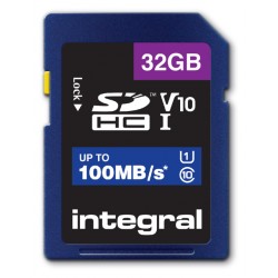 Geheugenkaart Integral SDHC V10 32GB