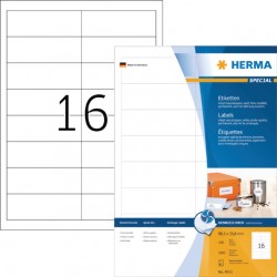 Etiket HERMA 4815 96.5x33.8mm wit 1600stuks